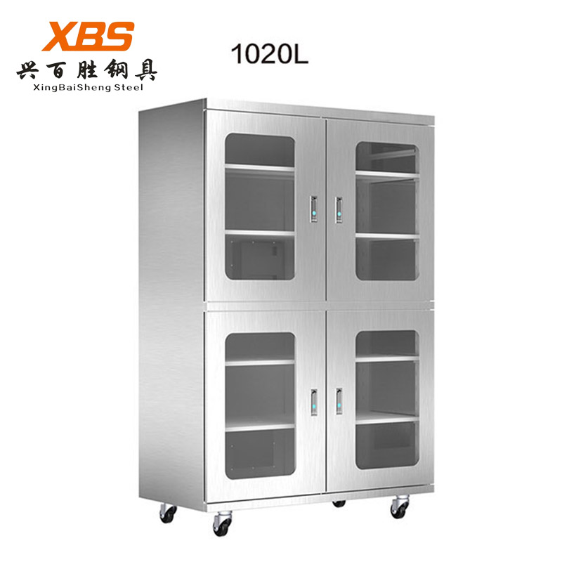 廣東深圳專業(yè)生產(chǎn) 不銹鋼潔凈氮?dú)夤?全自動(dòng)節(jié)能防潮柜 可定制,防靜電低濕防潮柜廠家,深圳市興百勝金屬制品有限公司